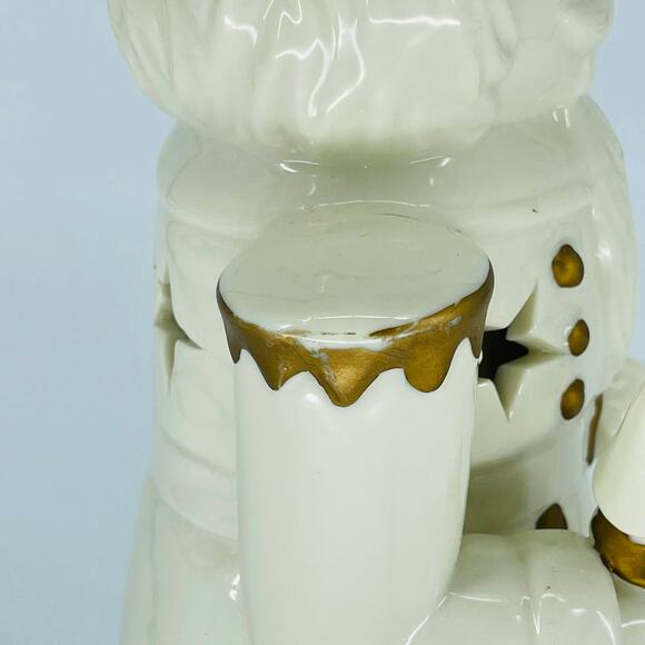 International Bazaar Porcelain Christmas Holiday Nutcracker Decoration - VGUC - Picture 9 of 9